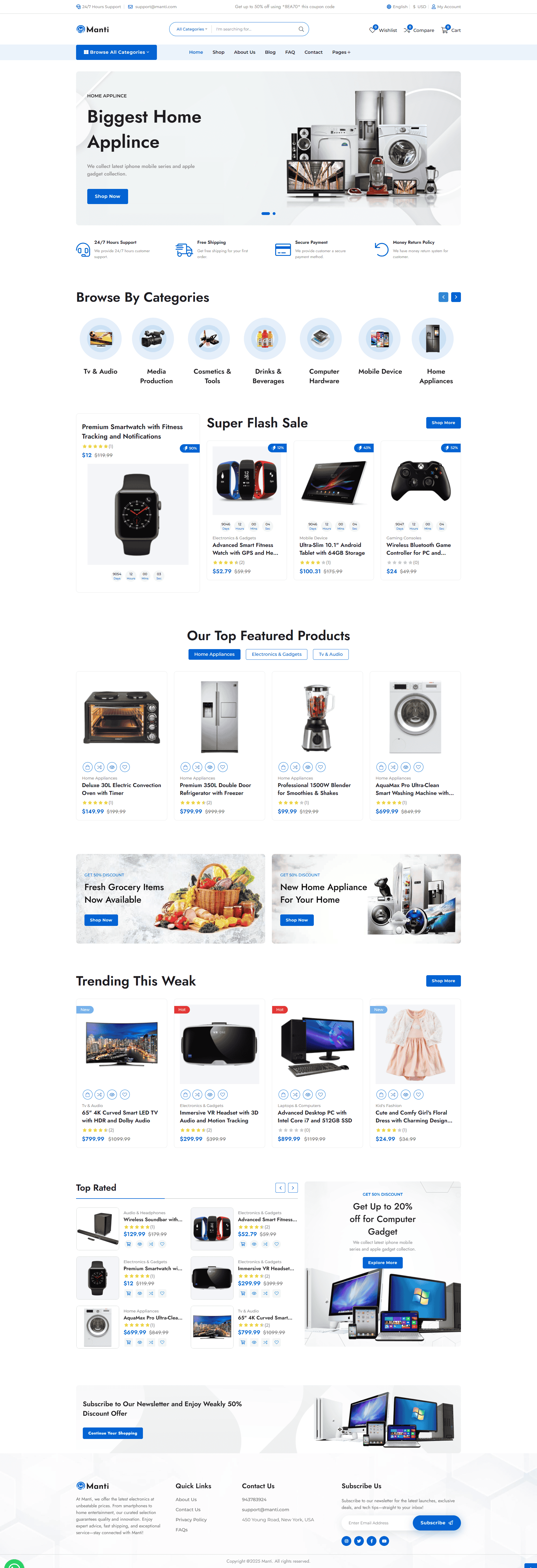 Genel Tema E-ticaret Sitesi